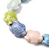 Handmade Porcelain Beads Strands LAMP-G140-02P-4