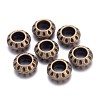 Tibetan Style Alloy European Beads LS-TIBEB-EAA386Y-AB-FF-1