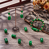 10Pcs Natural Myanmar Jade Beads G-SP0001-50-4