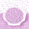 8/0 Baking Paint Glass Round Seed Beads SEED-S036-01B-08-2