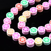 Handmade Polymer Clay Beads Strands CLAY-N008-019-3