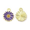 Alloy Enamel Charms FIND-H035-01G-LG-2