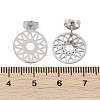 304 Stainless Steel Stud Earrings for Women EJEW-Z089-11P-5