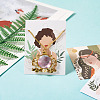 Fashewelry 90 Sheets 9 Styles Earring Display Cards CDIS-FW0001-06-16