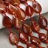 Natural Red Agate Beads Strands GG-CBAB9C6-C01-01-1