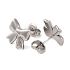 Non-Tarnish 304 Stainless Steel Stud Earrings EJEW-G395-37P-2