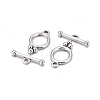 Tibetan Style Alloy Toggle Clasps X-LF8418Y-1