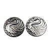 Natural Black Lip Shell Carved Cabochons SHEL-G024-03A-1