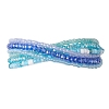 Glass Seed Beads Beaded Multi-Layer Bracelets for Women BJEW-JB12993-3