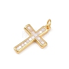 Brass Enamel Pendants KK-L255-07G-01-2