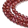 Natural Garnet Beads Strands G-B088-C11-03-4