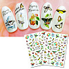 Foil Transfer Autumn Nail Art Sticker MRMJ-T078-235J-1