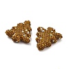 Christmas Tree Polymer Clay Rhinestone Beads CLAY-NH0001-14E-3