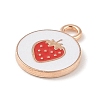 Alloy Enamel Pendants X-ENAM-Z010-23KCG-2