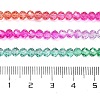 Transparent Painted Glass Beads Strands DGLA-A034-T3mm-A03-3