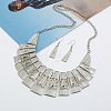 Alloy Pendant Necklaces & Dangle Earrings FS-WG2D2E5-01-1
