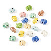 25Pcs Handmade Porcelain Ceramic Beads PORC-TA0001-77-3