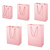 10Pcs 5 Sizes Kraft Paper Gift Shopping Bags Set ABAG-TA0002-23B-2