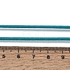 2.5MM Adjustable Braided Nylon Cords Necklace Making FB-CBAA152-02G-26-3