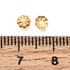 Brass Bead Caps KK-G600-17G-3