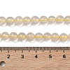 Natural Lemon Quartz(Heated) Beads Strands G-K365-F02-6mm-5