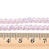 Electroplate Glass Beads Strands EGLA-B013-01A-AB06-4