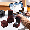 Wood & Velvet Organizer Boxes CON-WH0110-336B-5