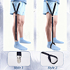 2Pairs 2 Styles Polyester & Rubber Shirt Stays for Men AJEW-GA0010-15-4