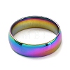 Ion Plating(IP) 304 Stainless Steel Flat Plain Band Rings STAS-I160-A-20mm-M-2