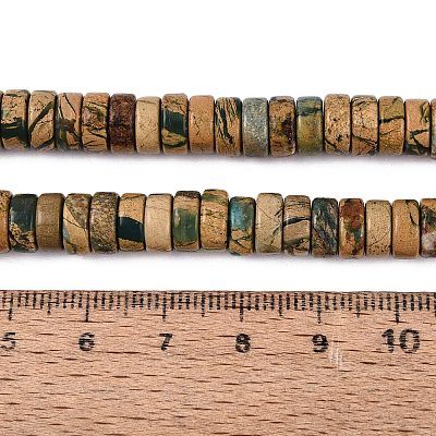 Natural Verdite Stone Beads Strands G-N367-03A-10-1
