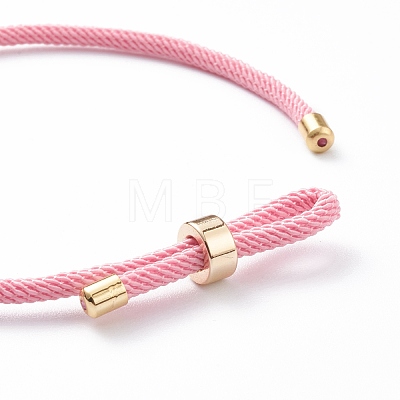 Braided Nylon Cord Bracelet Making MAK-A017-D01-02G-1