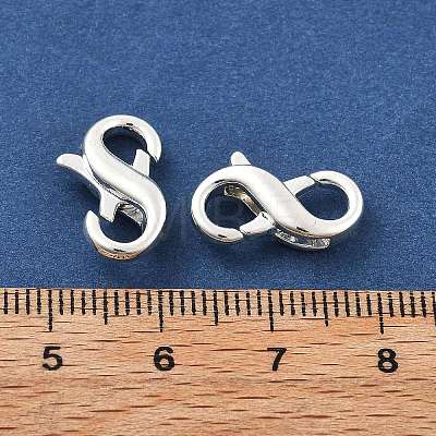 Brass Lobster Claw Clasps KK-R216-18D-S-1