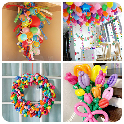 110Pcs Latex Balloon DIY-TA0015-89A-1