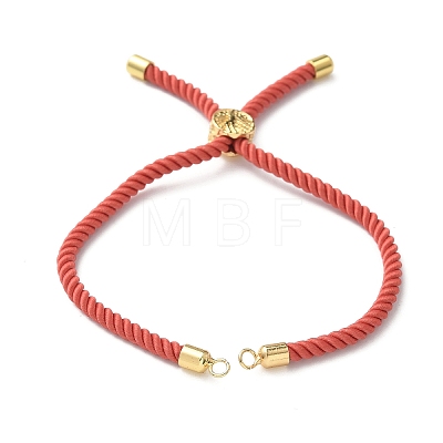 Cotton Cord Bracelet Making KK-F758-03-05-G-1