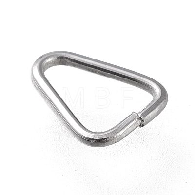 304 Stainless Steel Triangle Rings X-STAS-K194-26P-1