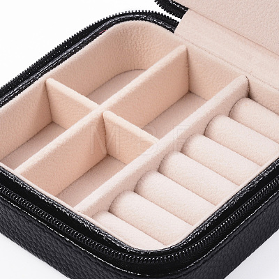 Imitation Leather Jewelry Box LBOX-G002-A03-1