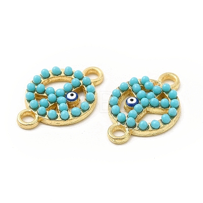 Alloy Enamel Connector Charms FIND-H039-11G-B-1