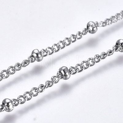 Tarnish Resistant 304 Stainless Steel Twisted Chains Curb Chain CHS-K008-11B-1