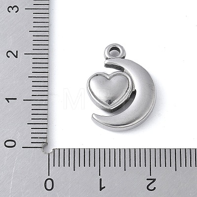 304 Stainless Steel Pendants STAS-E548-01P-1