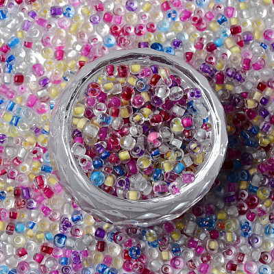 8/0 Glass Seed Beads SEED-R051-01A-1