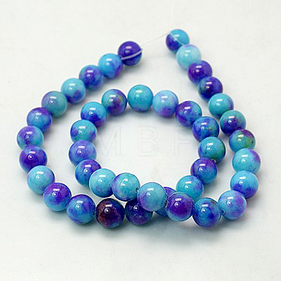 Jade Beads Strands G-D264-10mm-XH16-1