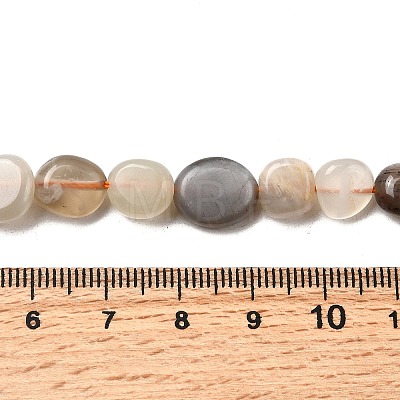 Natural Multi-Moonstone Beads Strands X-G-F547-06-B-1