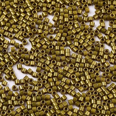 11/0 Grade A Baking Paint Glass Seed Beads X-SEED-S030-1046-1
