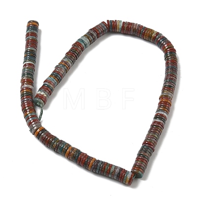 Natural Ocean Jasper Beads Strands G-G329-B08-8x1mm-1
