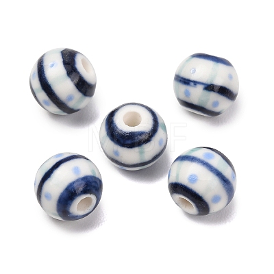 Handmade Porcelain Beads PORC-G018-02E-1