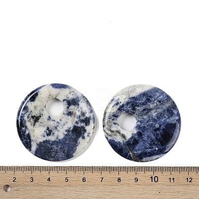 Natural Sodalite Pendants G-C140-10B-1