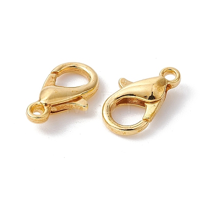 Zinc Alloy Lobster Claw Clasps FIND-FS0001-75G-1