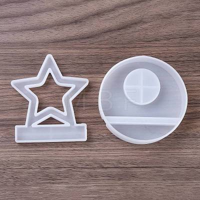 DIY Candle Silicone Molds AJEW-M228-03A-1