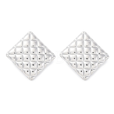 304 Stainless Steel Stud Earrings for Women EJEW-K306-08P-1