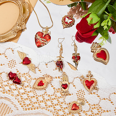 Zinc Alloy Pendants FIND-WH0816-200C-KCG-1